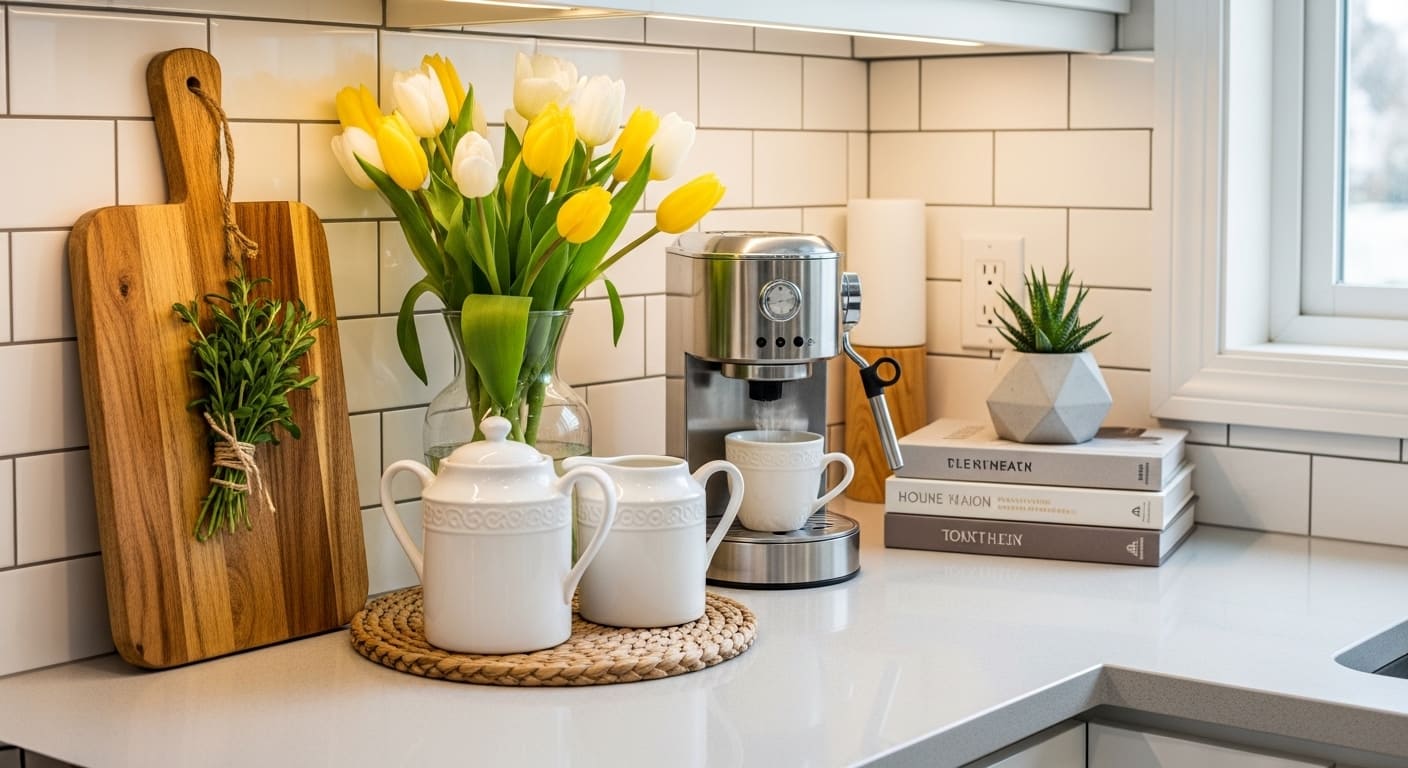 Bancada Pequena? 8 Ideias Geniais Para Organizar e Decorar Com Estilo