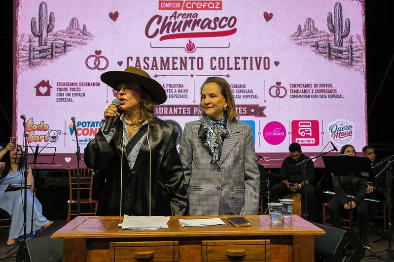 Casamento comunitário na Expoingá uniu mais de 200 casais