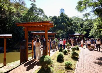 Jardim Imperial Japonês é revitalizado e entregue à população