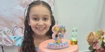 Morre aos 8 anos Rafaella Vitoria, que estava internada há semanas