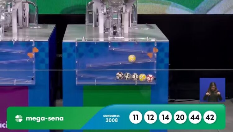 Ninguém acerta a Mega-Sena 3008