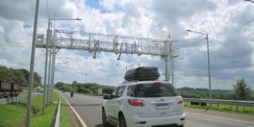 pedádio eletrônico inicia a cobrança tarifária nas rodovias da EPR Paraná