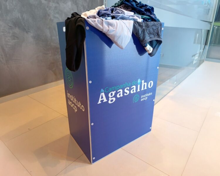 Instituto realiza campanha do agasalho