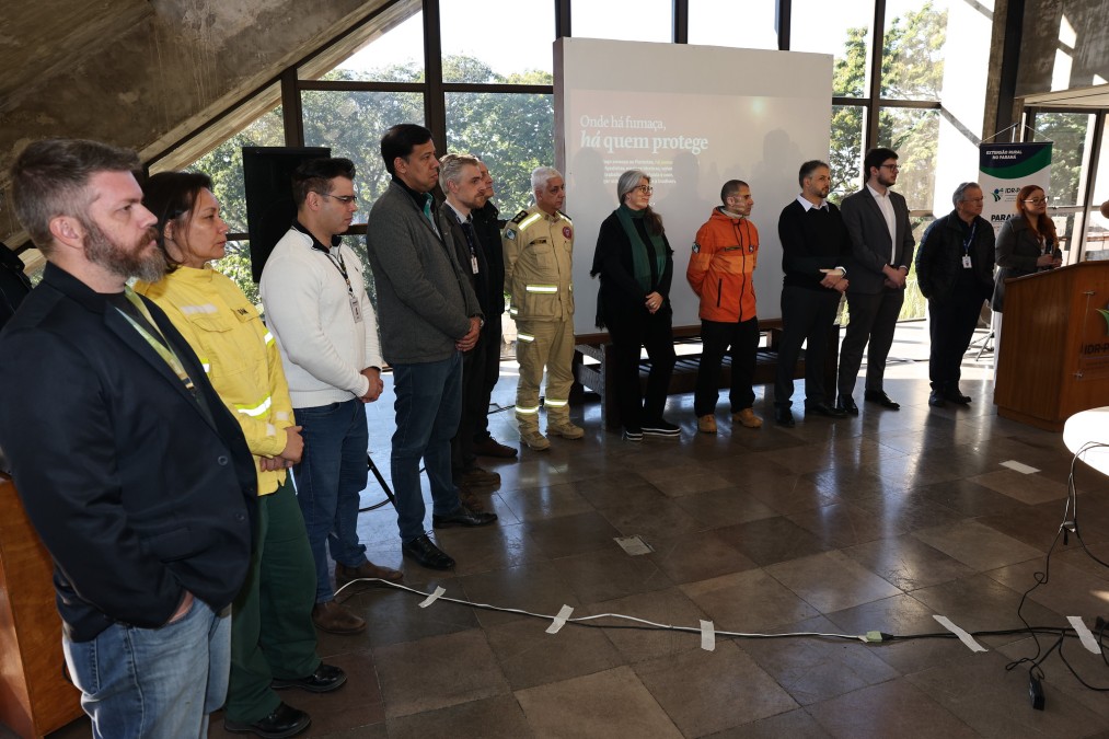 Lançada a campanha estadual de prevenção e combate a incêndios florestais Foto: FAEP
