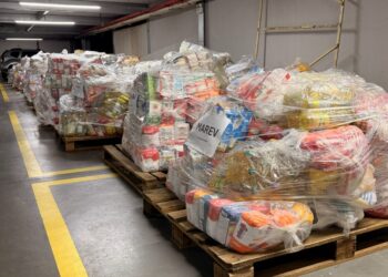Doações arrecadadas durante o evento Milagres Maringá começam a ser distribuídas