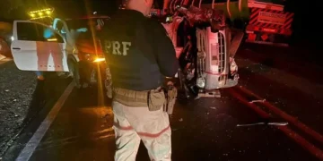 Batida frontal na BR-376. em Guairaça, deixa três mortos