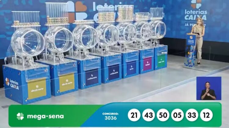 Ninguém acerta a Mega-Sena 3036