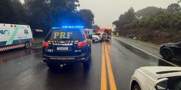 Quatro mortes em acidente na BR-277 em Guarapuava