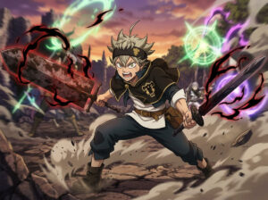 O que o grimório de cinco folhas esconde além do demônio em Black Clover?