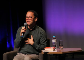 Itamar Vieira Junior já esteve ao menos duas vezes em Maringá, participando de eventos distintos (Crédito: Arquivo/Cristiano Martinez)