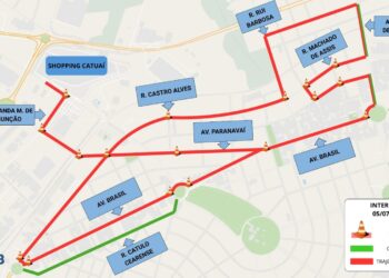 Ruas e avenidas de Maringá serão interditadas para a Corrida Live Run XP