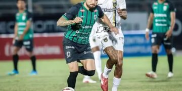 Crédito: Fernando Teramatsu/Maringá FC.
Ca´qie Cálito marcou duas vezes na goleada do time maringaense no sábado (4).