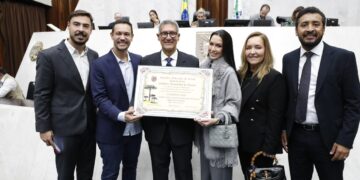 Presidente da Sociedade Rural, Henrique Pinto, recebe título de Cidadão Benemérito de Maringá