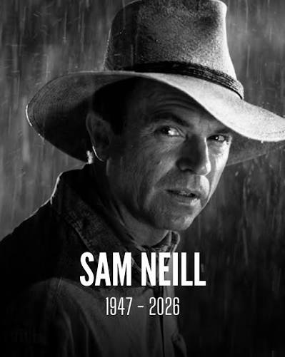 Morre o ator Sam Neil, de Jurassic Park