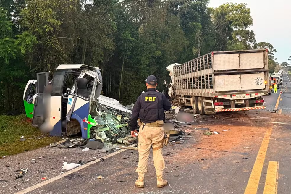 Identificados os 23 mortos no acidente na BR-373