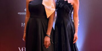 Nina Leonel e Samara Audibert interpretam o cinema brasileiro em looks para o Vogue Celebra