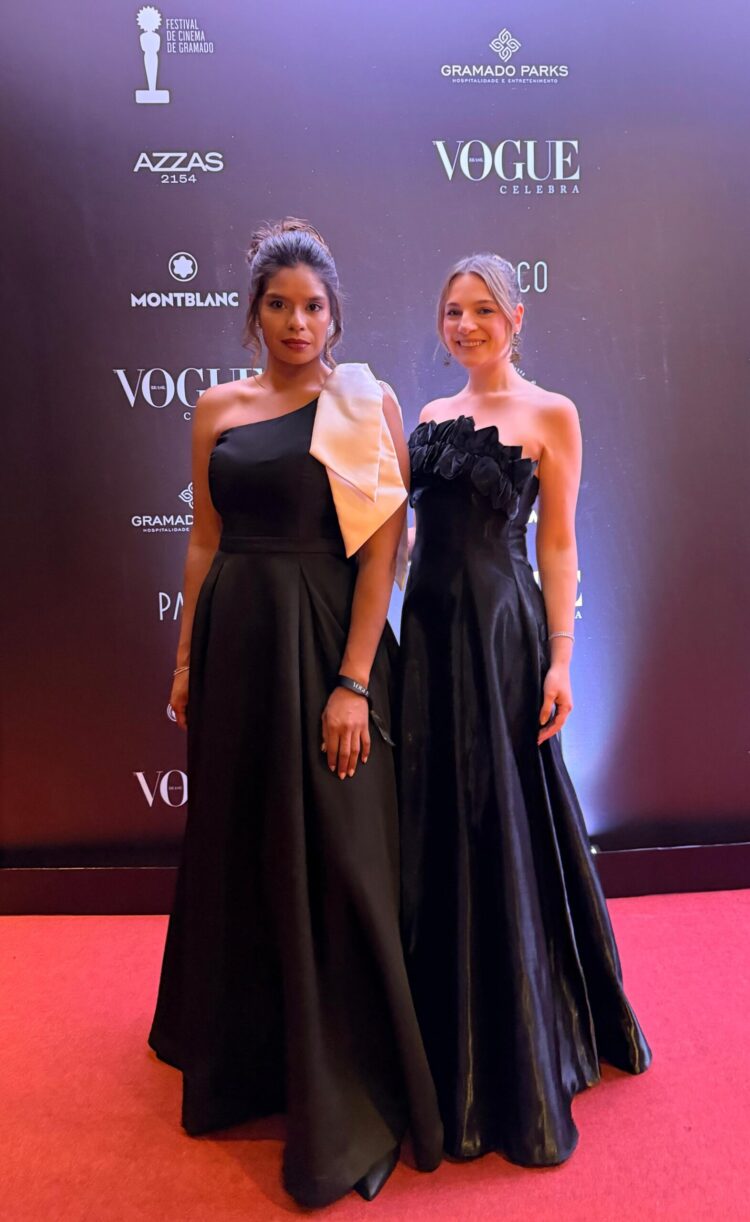 Nina Leonel e Samara Audibert interpretam o cinema brasileiro em looks para o Vogue Celebra