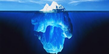 "É só a ponta do iceberg" - Expressão comum para indicar profundidade em um assunto.