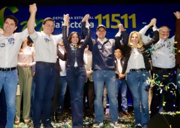 A deputada Maria Victoria contou com os candidatos ao governo e Senado no lançamento de sua candidatura