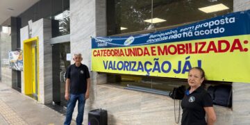 Bancários fazem paralisação em todo o Brasil nesta quinta como parte da campanha salarial