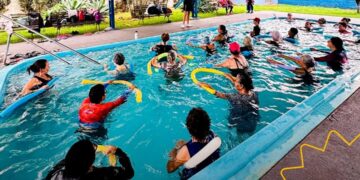 Piscina aquecida da terceira idade em Floresta ganha cobertura