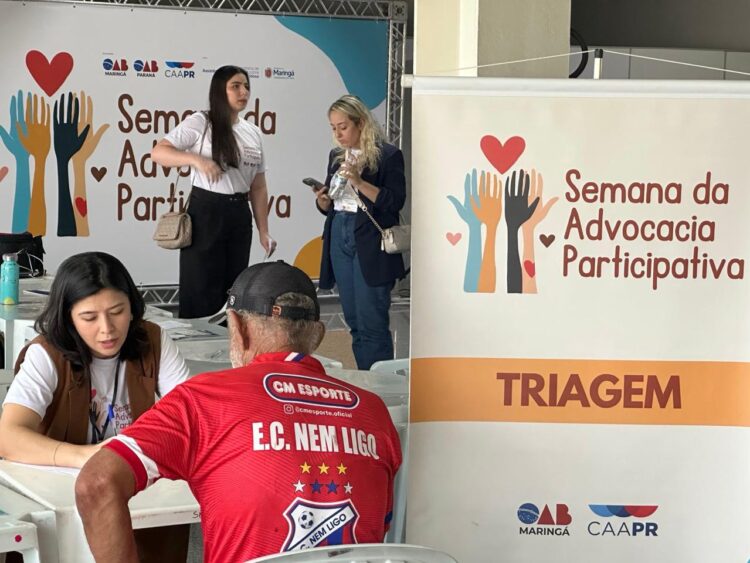 Na Semana da Advocacia Participativa OAB Maringá leva orientação jurídica gratuita e ações de cidadania a Paiçandu