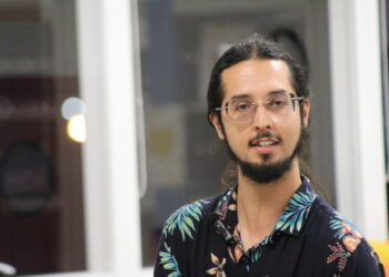 Escritor, professor e músico Tauan Sposito (Crédito: Cristiano Martinez)