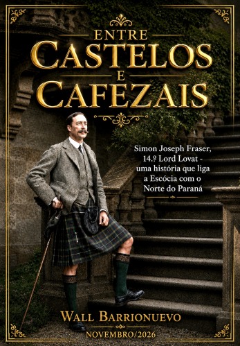 Jornalista Wall Barrionuevo lança livro em que resgata a história de Lord Lovat