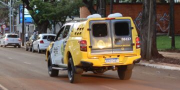 Equipe policial foi acionada e compareceu ao local para prestar atendimento à ocorrência (Crédito: 4º BPM)