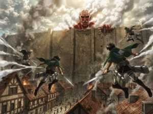 Attack on Titan ganha novo projeto nos games com Eren, Mikasa, Armin e Levi em destaque