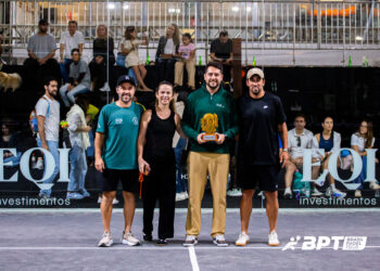 Etapa do Brasil Padel Tour no EQI Racket Club entra para a história com recordes e estreia feminina