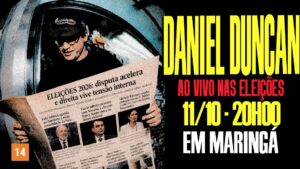 Duncan em Stand UP dia 11 em Maringá
