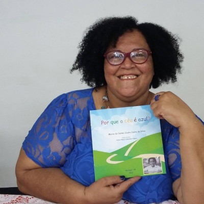 Escritora Maria do Carmo é a nova representante do Clubinho de Leitura do Museu da Vilinha