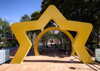 Maringá Encantada começa a ganhar forma no centro da cidade com as primeiras construções