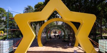 Maringá Encantada começa a ganhar forma no centro da cidade com as primeiras construções