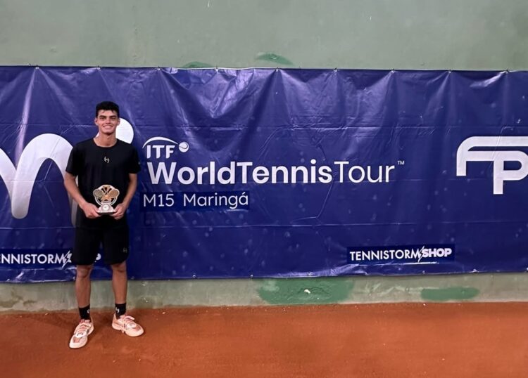 World Tennis Tour Maringá, no Clube Olímpico, tem vitória de João Cunha da Silva no Pré-Qualy