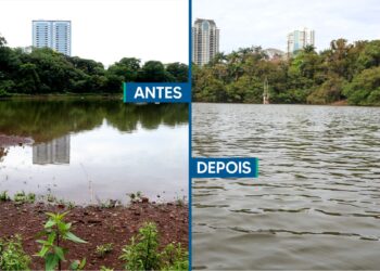 Nivel do lado do Parque do Ingá atinge o nível mais alto dos últimos 10 anos