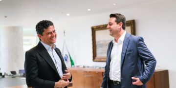 Ratinho Jr. e Sérgio Moro definem o início do processo de transição de governo