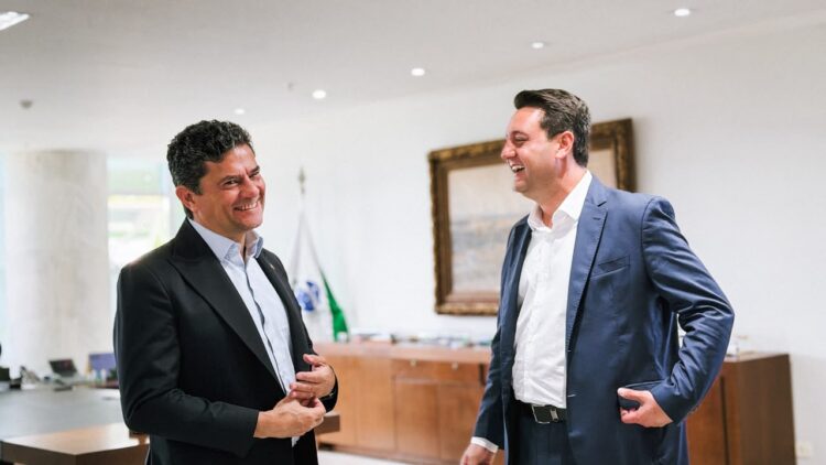 Ratinho Jr. e Sérgio Moro definem o início do processo de transição de governo
