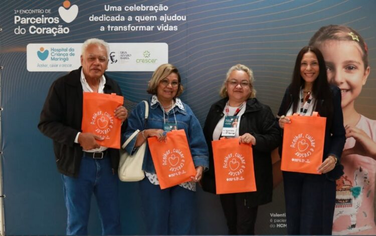 Hospital da Criança de Maringá homenageia O Maringá e outras empresas parceiras
