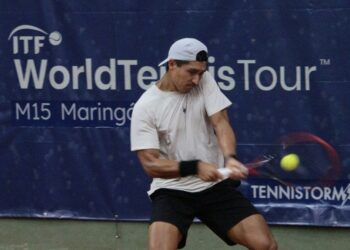 Três brasileiros disputam a semifinal e uma decisão do World Tennis Tour M15 Maringá neste sábado no Clube Olímpico