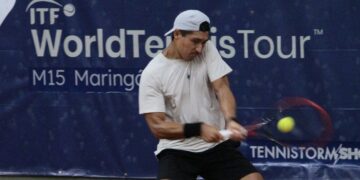 Três brasileiros disputam a semifinal e uma decisão do World Tennis Tour M15 Maringá neste sábado no Clube Olímpico